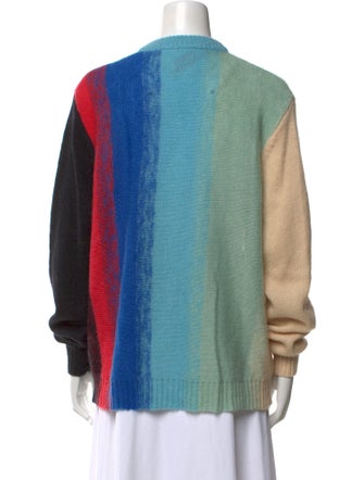 Charles Jeffrey Loverboy Nylon V-Neck Sweater