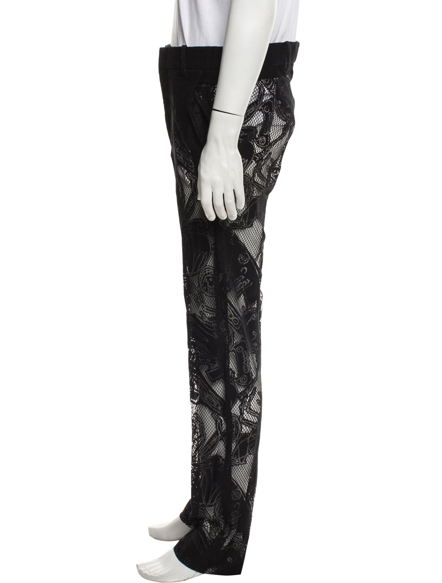 Charles Jeffrey Loverboy Lace Pattern Sweatpants