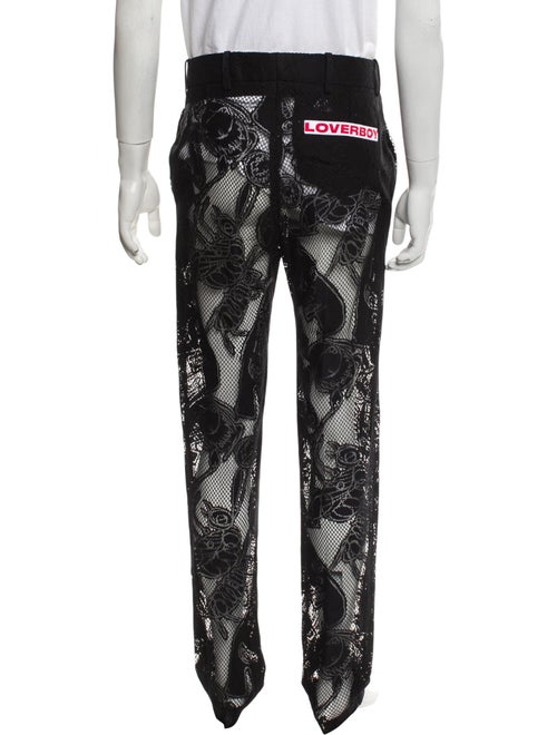 Charles Jeffrey Loverboy Lace Pattern Sweatpants