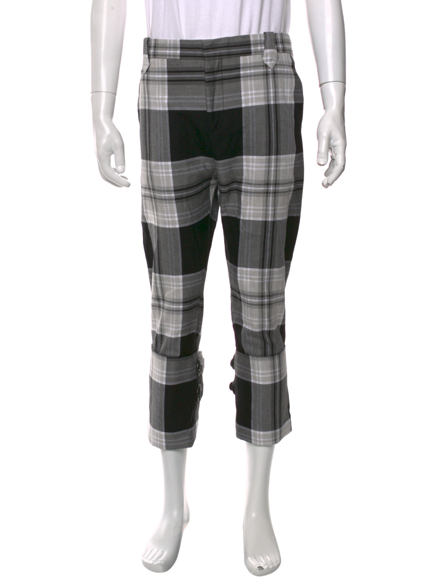 Charles Jeffrey Loverboy Plaid Print Joggers