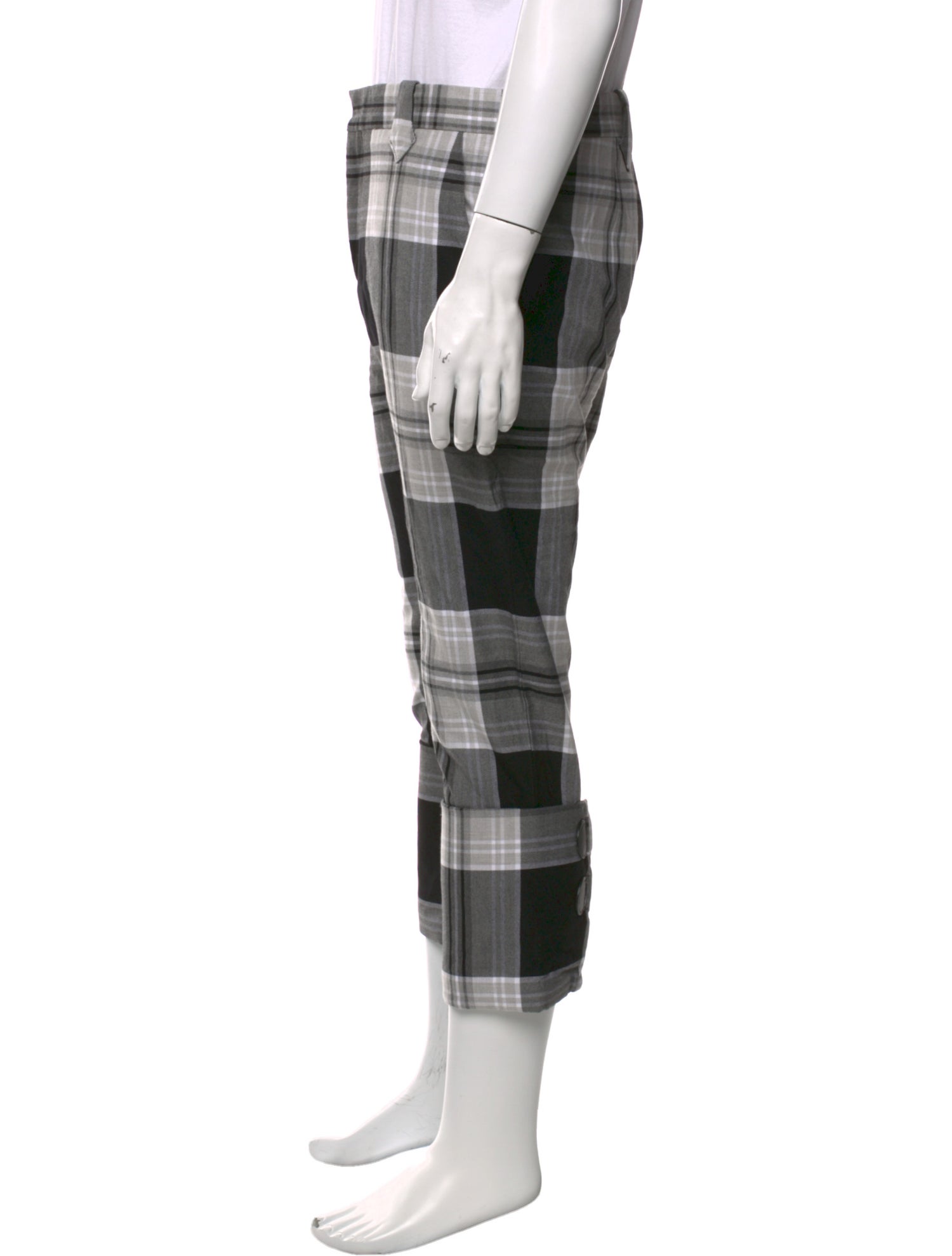 Charles Jeffrey Loverboy Plaid Print Joggers