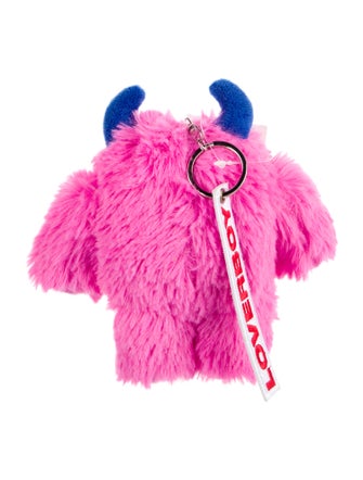 Charles Jeffrey Loverboy Fluffy Monster Key Chain