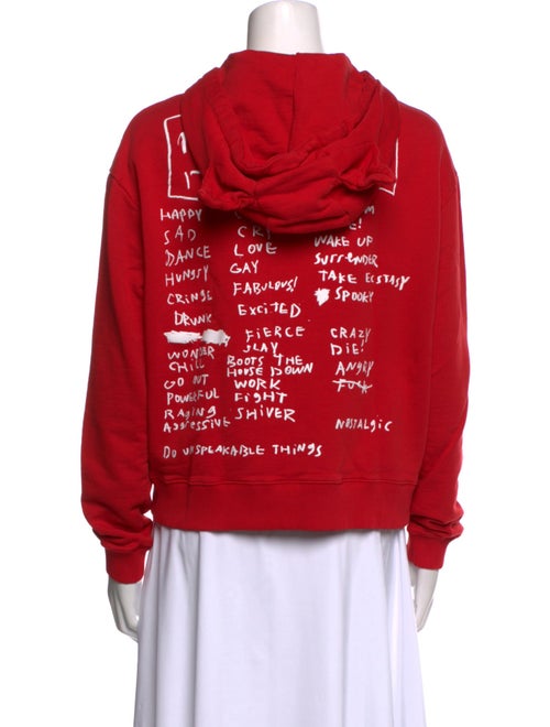 Charles Jeffrey Loverboy Graphic Print Crew Neck Sweatshirt