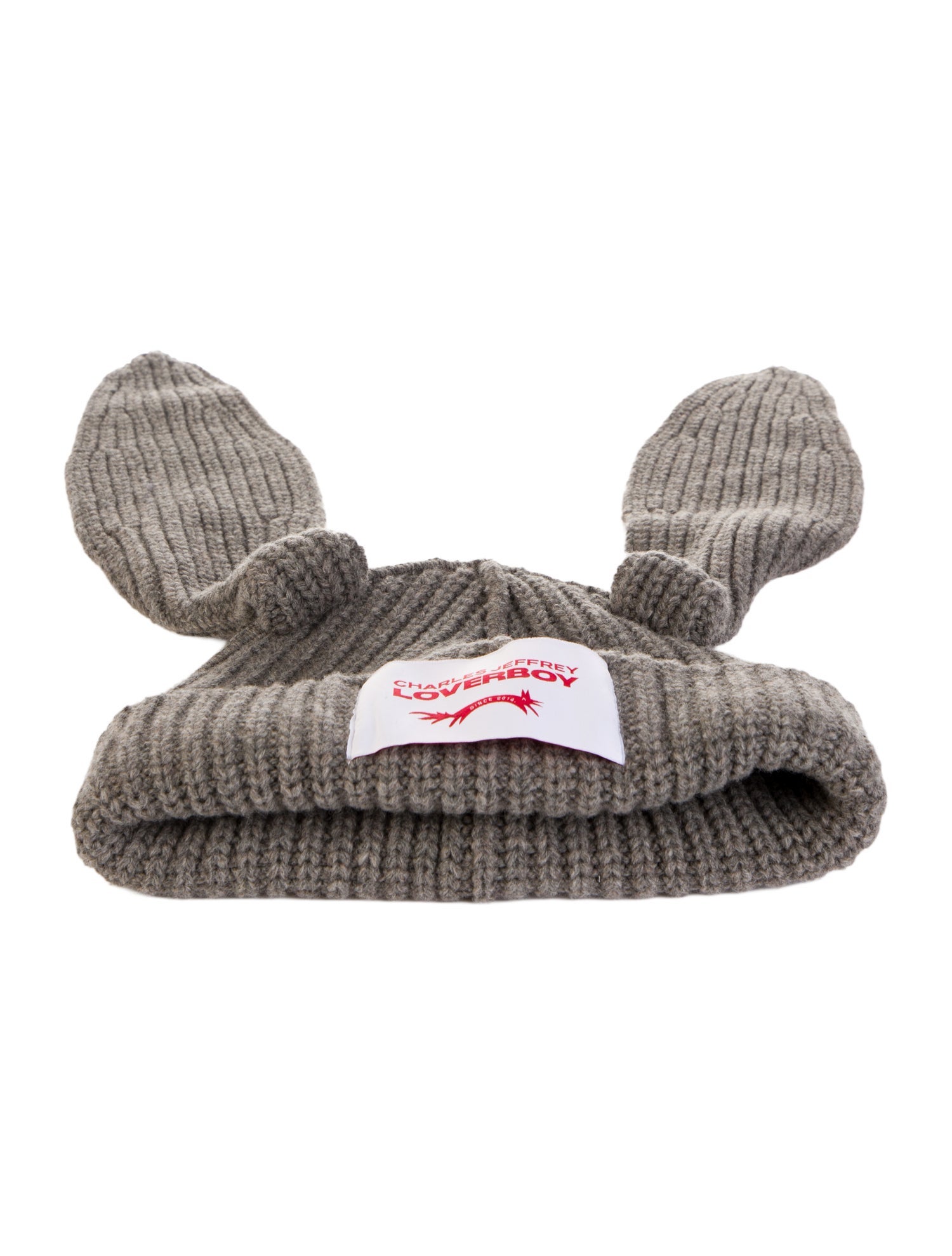 Charles Jeffrey Loverboy Lambswool Chunky Ears Beanie
