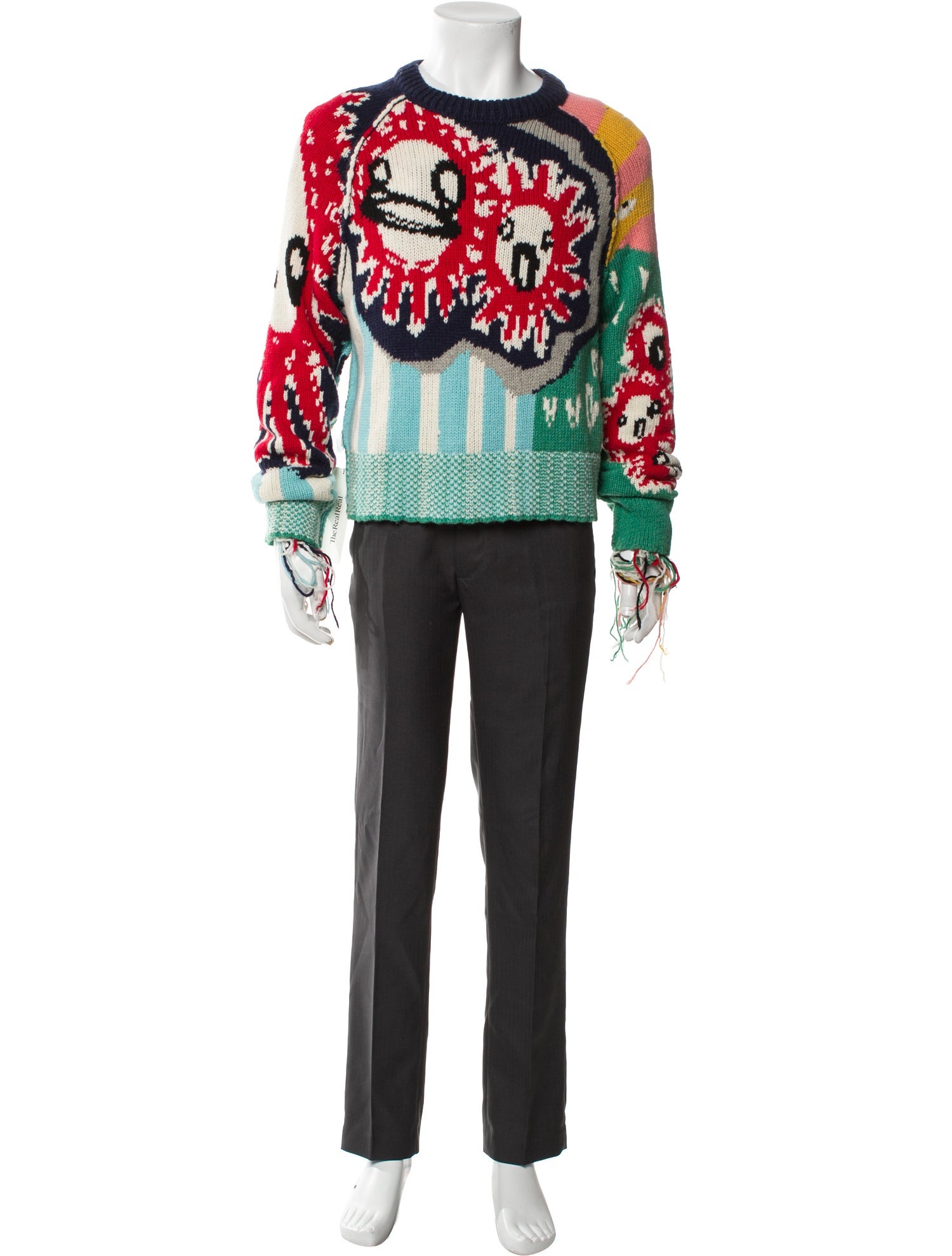 Charles Jeffrey Loverboy Lambswool Printed Pullover