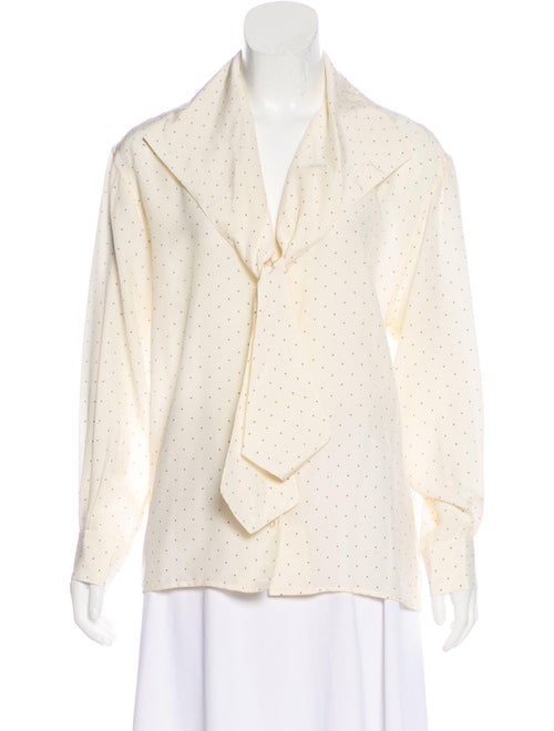Chloé Long Sleeve Button-Up Top