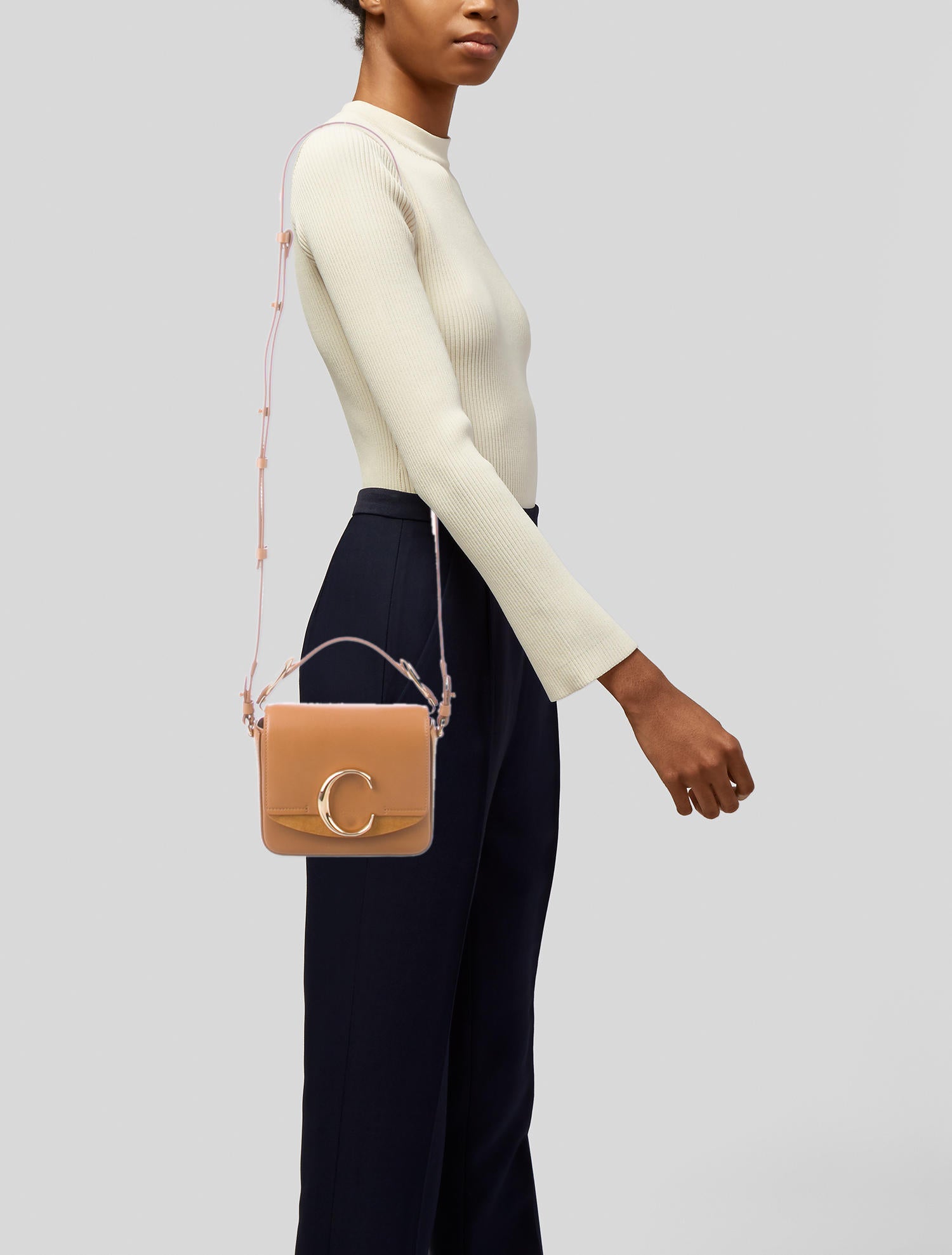Chloé Mini C Crossbody Bag