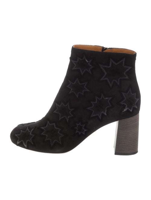 Chloé Harper Embroidered Ankle Boots
