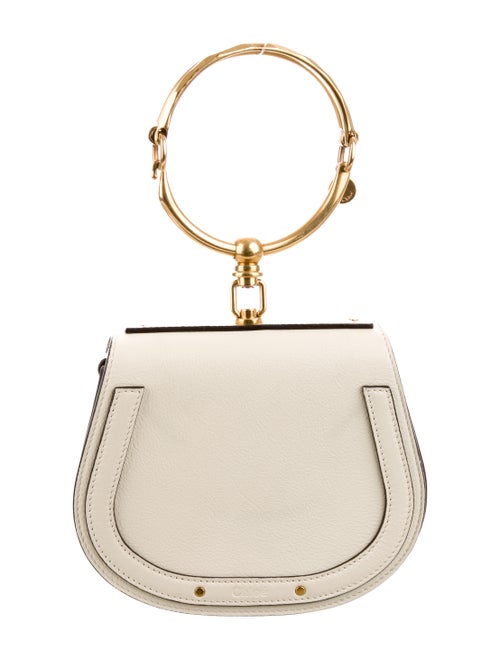 Chloé Nile Leather Bracelet Satchel gold