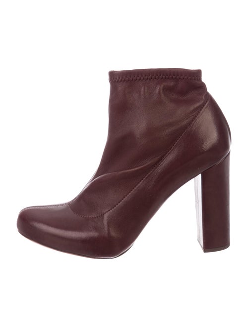 Chloé Leather Ankle Boots