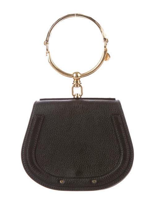 Chloé Medium Nile Bracelet Crossbody Bag Black
