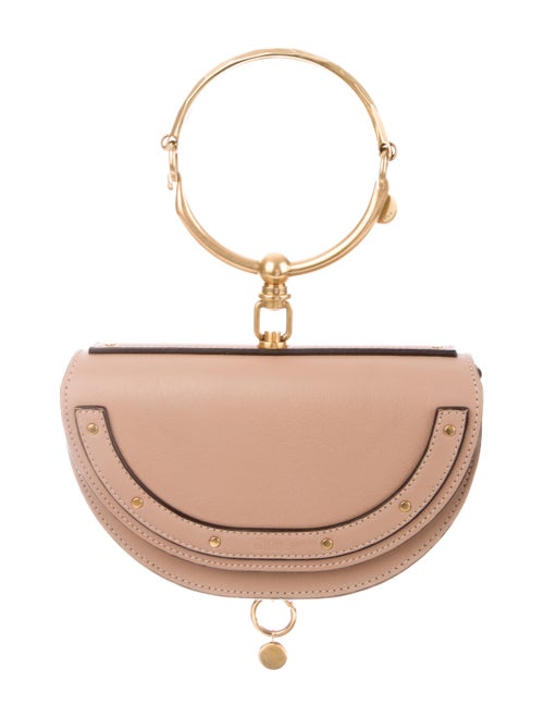 Chloé Nile Bracelet Minaudière Bag brown