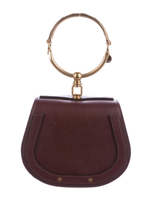 Chloé Nile Bracelet Bag Plum