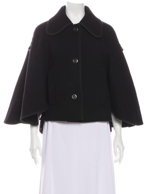 Chloé Wool Cape Wool