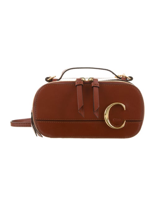 Chloé C Mini Vanity Bag gold