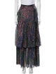Chloé Printed Long Skirt