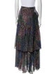 Chloé Printed Long Skirt