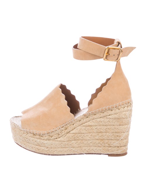 Chloé Suede Espadrilles