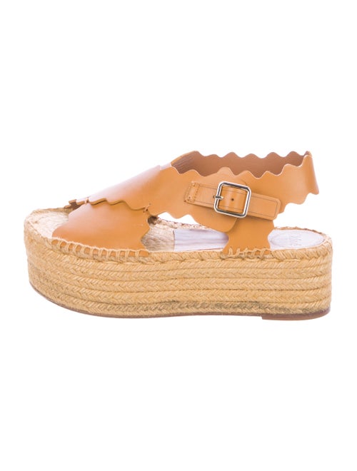 Chloé Leather Espadrilles