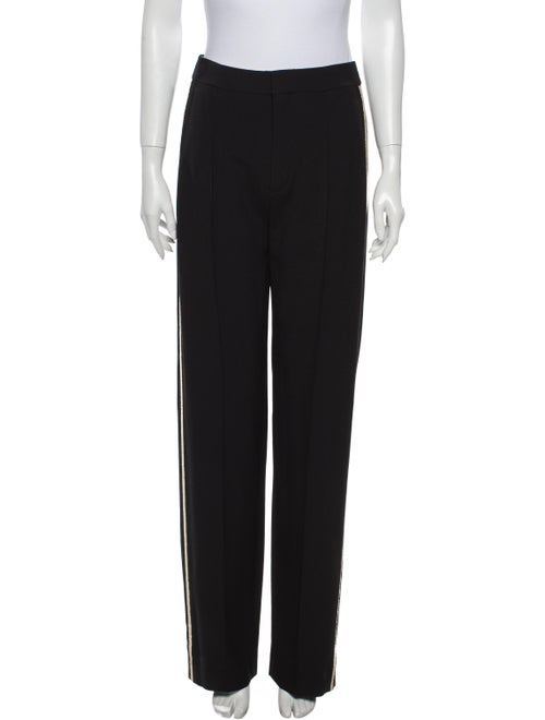 Chloé Wide Leg Pants Black
