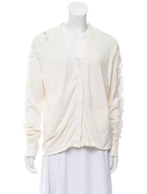 Chloé Silk-Blend Knit Cardigan
