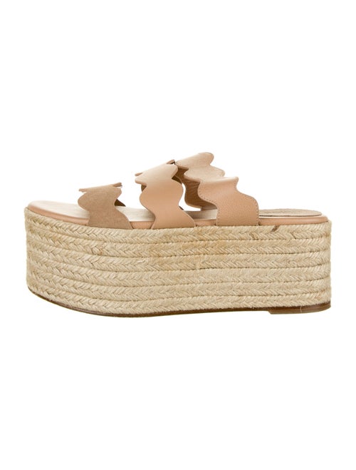 Chloé Leather Espadrilles