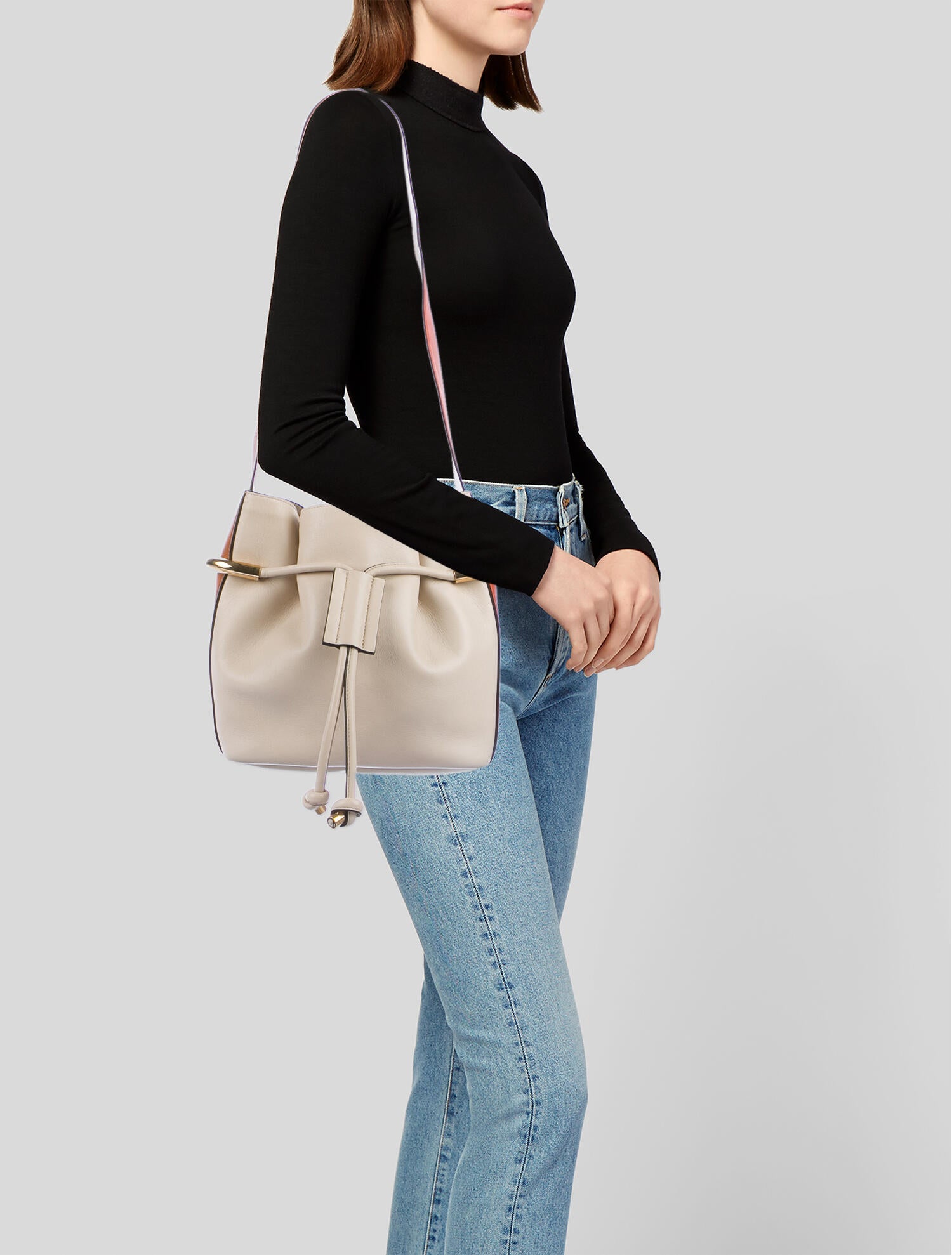 chloe gala bucket bag