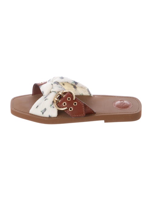 Chloé Slides Brown