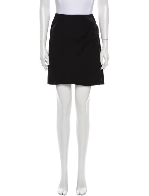 Chloé Silk Mini Skirt Black