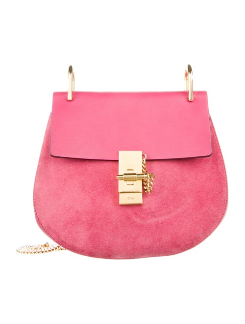 Chloé Drew Crossbody Bag Pink