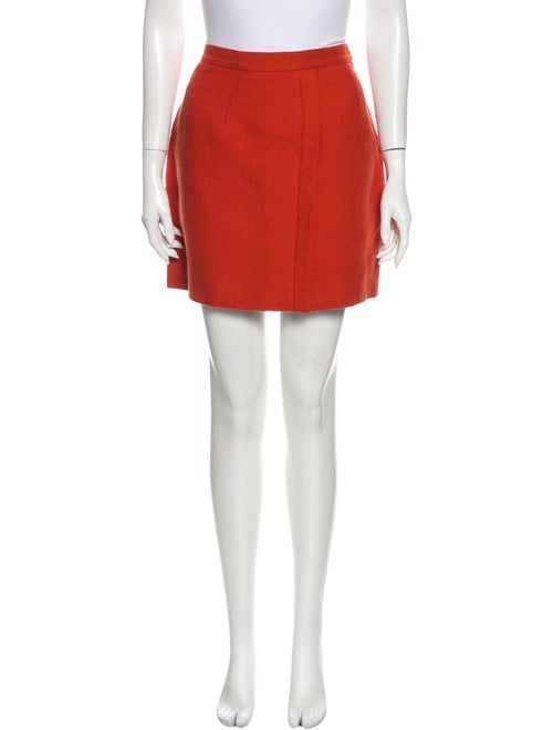 Chloé Mini Skirt Orange
