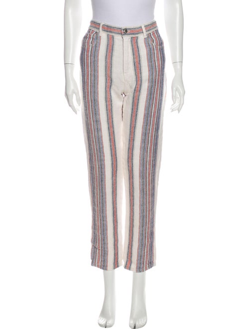 Chloé Striped Straight Leg Pants