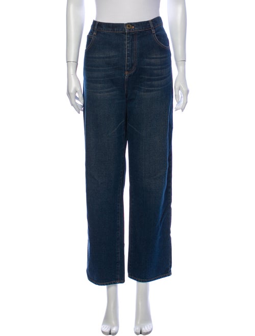 Chloé High-Rise Wide Leg Jeans Blue