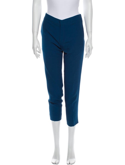 Chloé Straight Leg Pants Blue