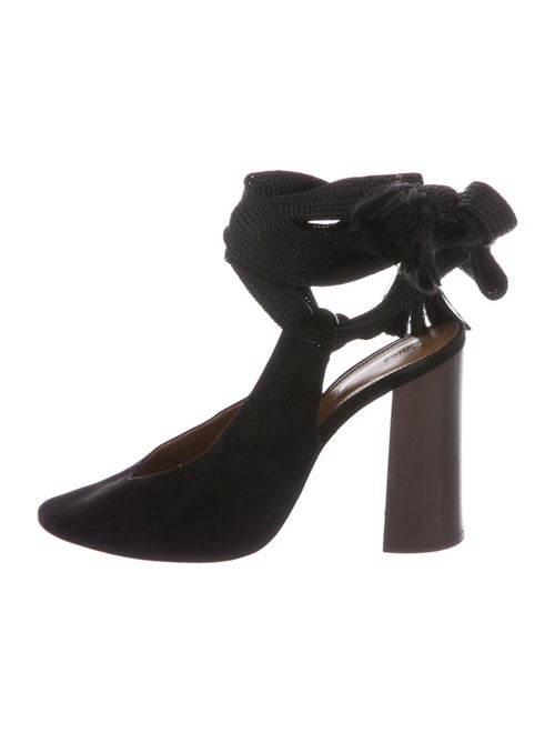 Chloé Suede Pumps Black