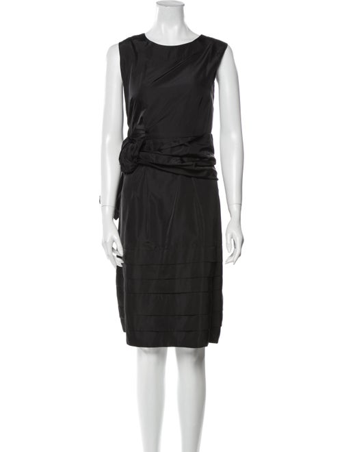 Chloé Vintage Knee-Length Dress Black