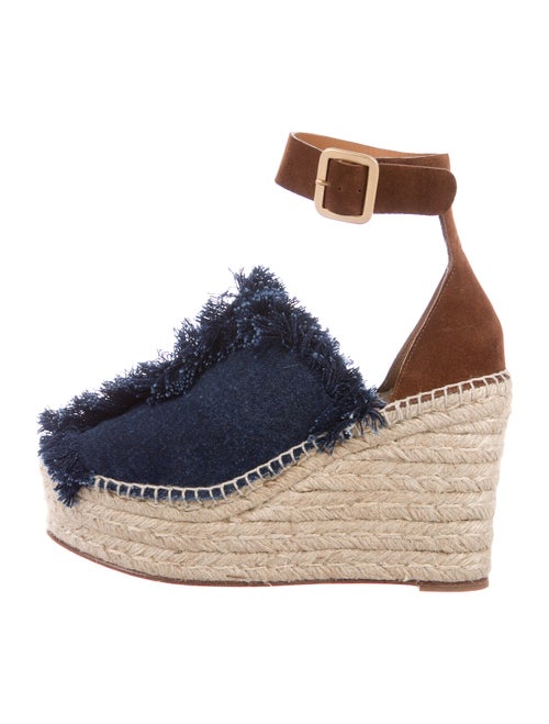 Chloé Espadrilles Blue