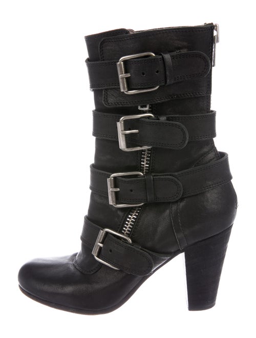 Chloé Leather Boots Black