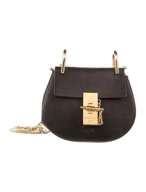 Chloé Mini Drew Crossbody Bag Black