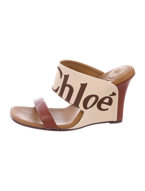 Chloé Slides Brown