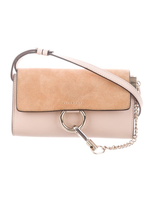 Chloé Mini Faye Crossbody Bag Pink