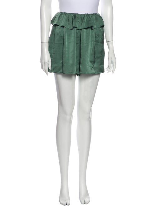 Chloé Mini Shorts Green