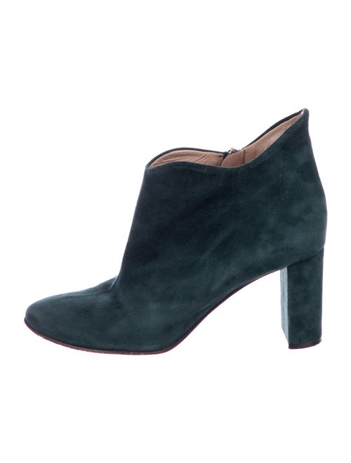 Chloé Suede Boots Green
