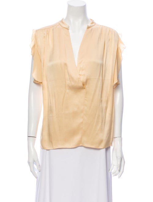 Chloé V-Neck Sleeveless Blouse