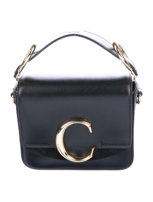 Chloé Mini C Bag Black