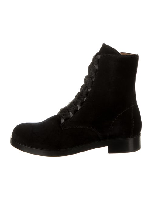 Chloé Combat Boots Black