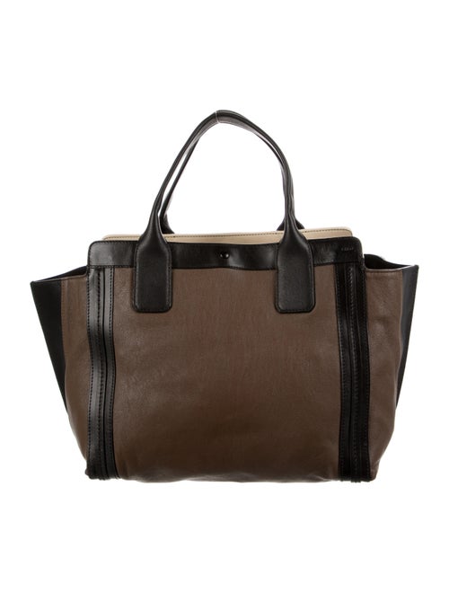 Chloé Alison Leather Tote Brown