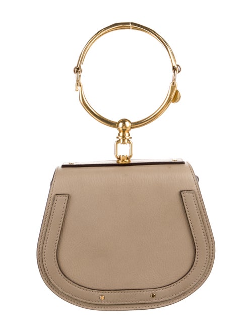 Chloé Small Nile Crossbody Grey