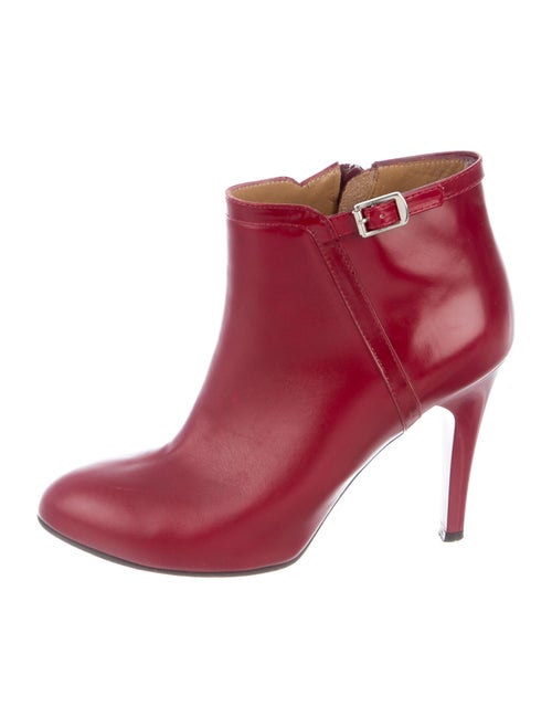 Chloé Leather Boots Red