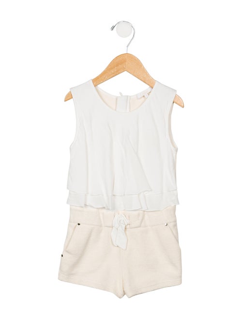 Chloé Girls' Sleeveless Romper
